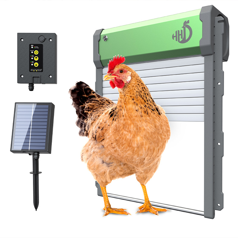 Automatic Chicken Door Opener Solar - WONEGG แอปอัจฉริยะ เปิดประตูเล้าไก่อัตโนมัติ พลังงานแสงอาทิตย์