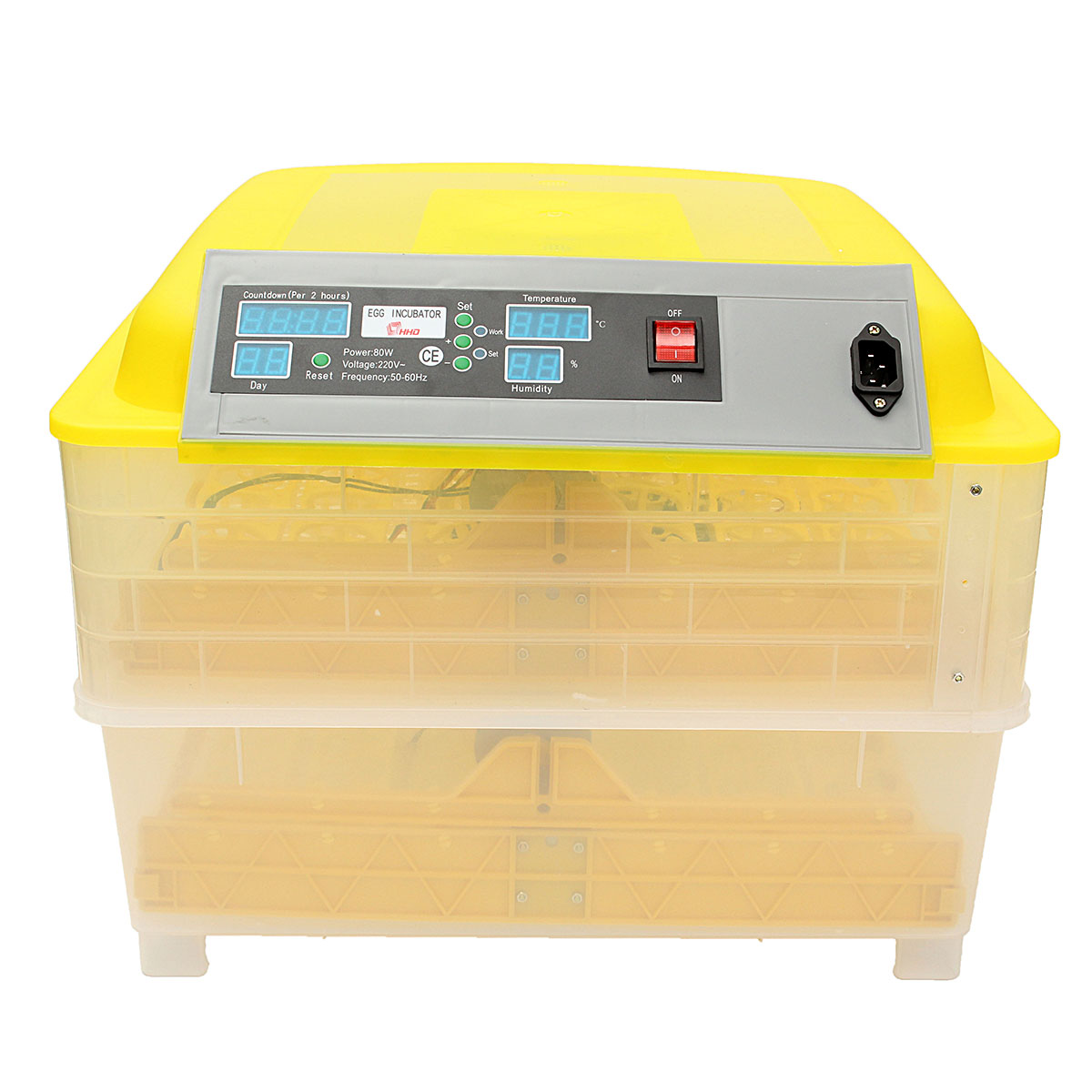 Poultry Incubator 96 Eggs - 96/105 ฟาร์มไข่ Egg Incubator Incubator สัตว์ปีกดิจิตอล
