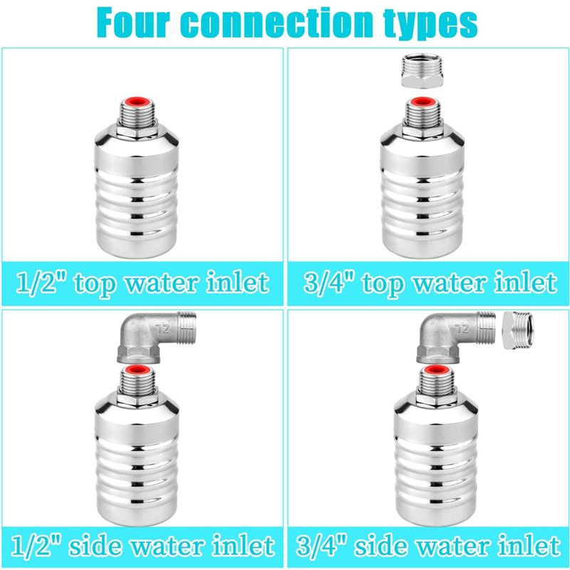 Livestock Water Trough Float Valve - วาล์วน้ำสแตนเลส DTA4 แบบลูกลอย, วาล์วปิดอัตโนมัติสำหรับตู้ปลา สระน้ำ รางน้ำสำหรับปศุสัตว์,