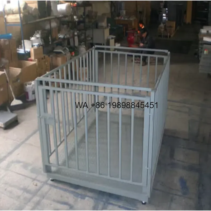 Cattle Weighing Scale Digital - เครื่องชั่งน้ำหนักสัตว์แบบพกพา จอ LCD ดิจิทัล โครงสร้างเหล็กอัลลอยด์ รุ่น