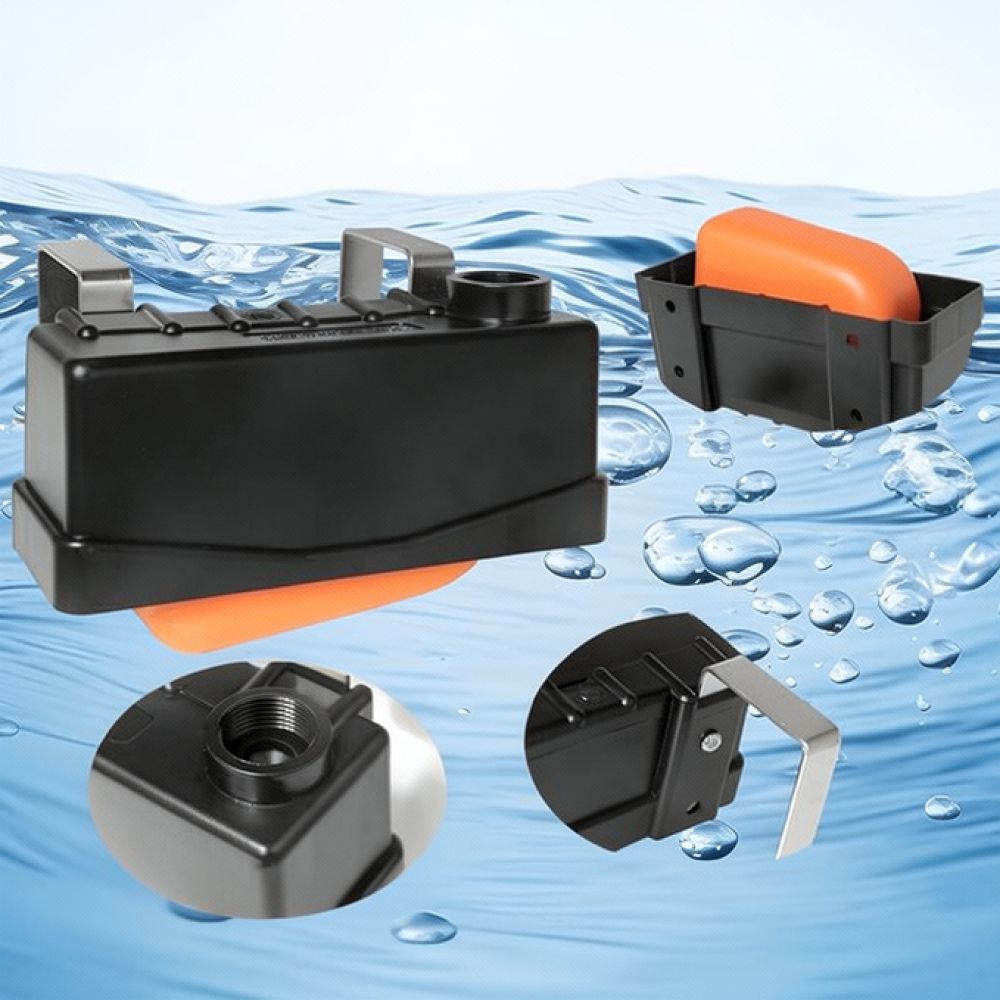 Livestock Water Trough Float Valve - วาล์วลูกลอยพลาสติกสำหรับถังน้ำ ตัวควบคุมระดับน้ำอัตโนมัติ สำหรับบ่อเลี้ยงสัตว์ บ่อปลา และเครื่องมือชลประทาน