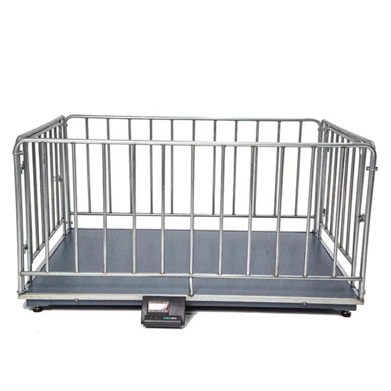 Cattle Weighing Scale Digital - เครื่องชั่งน้ำหนักปศุสัตว์แบบดิจิทัลสำหรับใช้ในทุ่งหญ้า 500กก./1000กก. - เครื่องชั่งแบบรั้วสำหรับสุกร โค แกะ