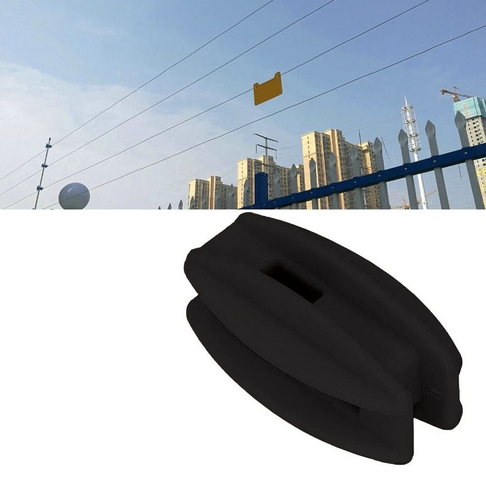 Electric Fence Insulator Post - ฉนวนสำหรับรั้วไฟฟ้า ทำจากวัสดุ ABS จำนวน 20 ชิ้น