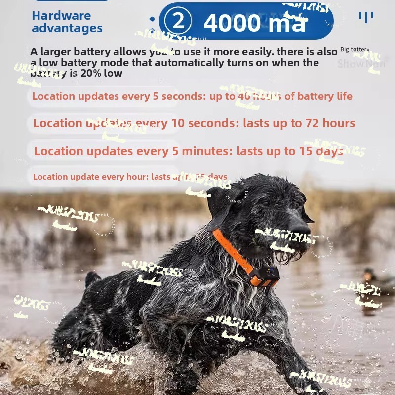 Gps Tracker Cattle Collar - ใช้กับปลอกคอติดตามสัตว์เลี้ยง GPS ระบบดาวเทียม Beidou สำหรับสุนัขล่าสัตว์ วัว
