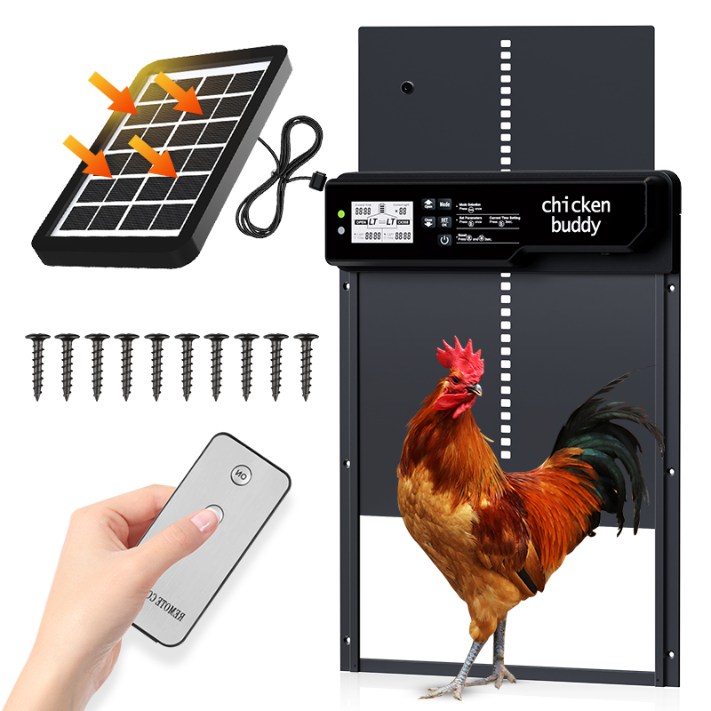 HHD WONEGG ตัวเปิดประตูโรงเรือ - Automatic Chicken Door Opener Solar บทวิจารณ์และราคา