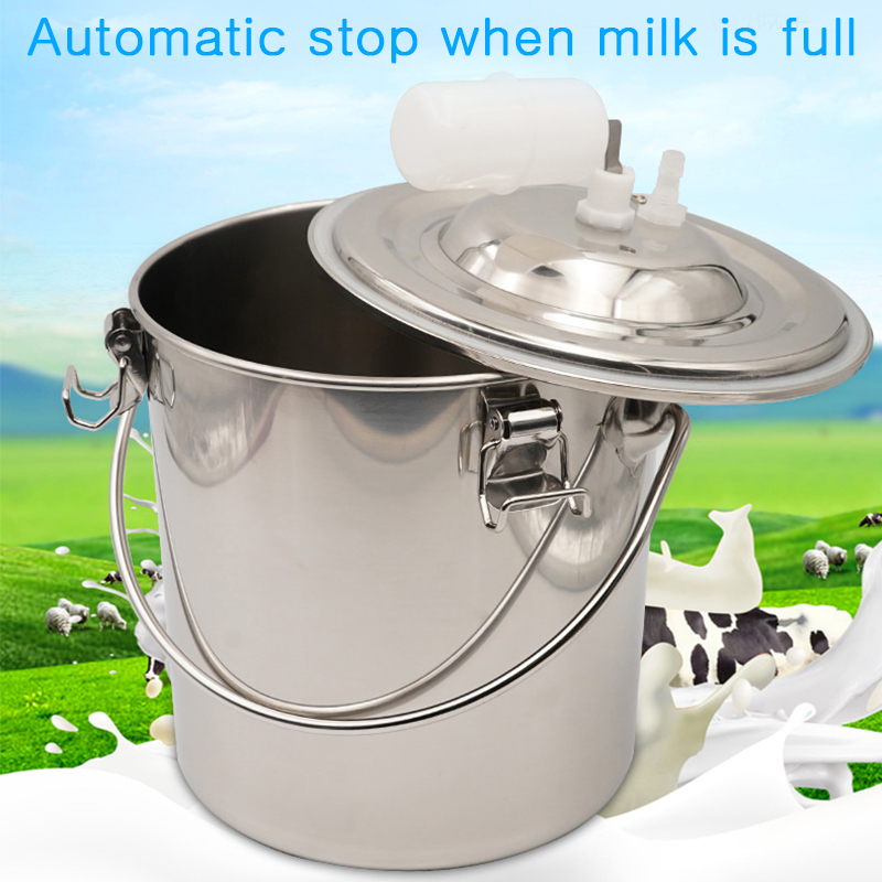เครื่องรีดนมไฟฟ้าแบบพัลซิ่ง 3L - Goat Milking Machine Portable บทวิจารณ์และราคา