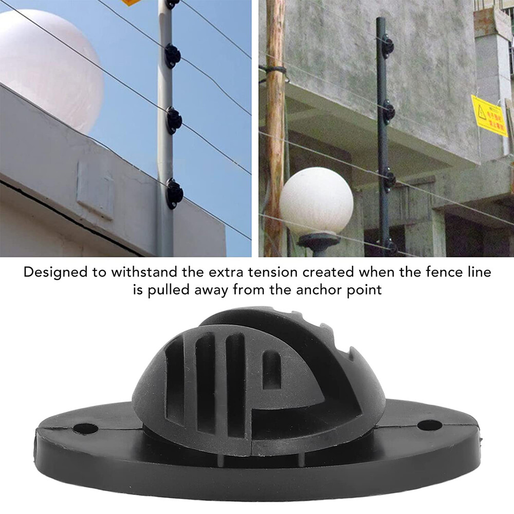 100/50 ชิ้น ฉนวนกันไฟฟ้าสำหรับ - Electric Fence Insulator Post บทวิจารณ์และราคา