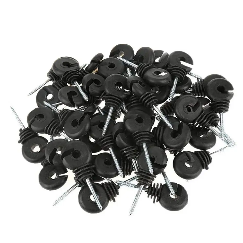 รั้วไฟฟ้า Offset แหวนฉนวนไม้โพ - Electric Fence Insulator Post บทวิจารณ์และราคา