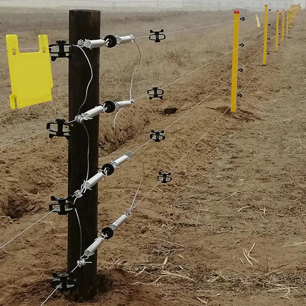 รั้วไฟฟ้า Offset แหวนฉนวนไม้โพ - Electric Fence Insulator Post บทวิจารณ์และราคา