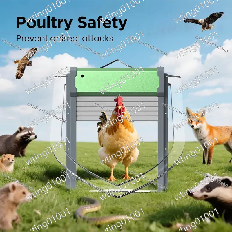 สำหรับประตูเล้าไก่แบบอัตโนมัติ - Automatic Chicken Door Opener Solar บทวิจารณ์และราคา