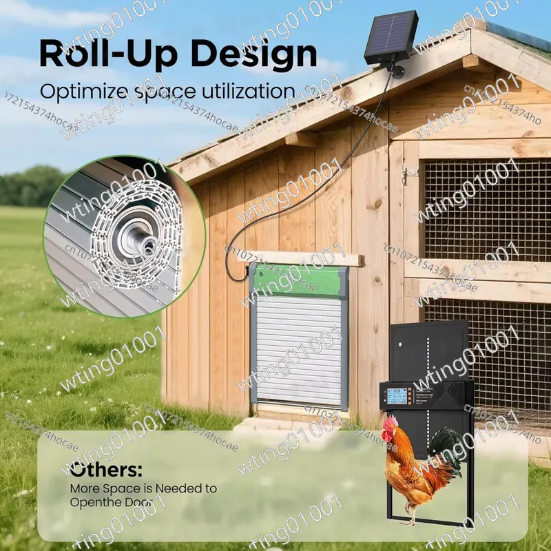 สำหรับประตูเล้าไก่แบบอัตโนมัติ - Automatic Chicken Door Opener Solar บทวิจารณ์และราคา