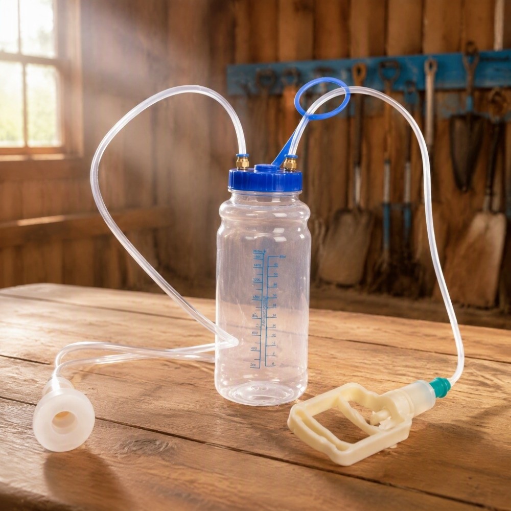 1 ชุด เครื่องรีดนมแพะแบบใช้แรง - Goat Milking Machine Portable บทวิจารณ์และราคา
