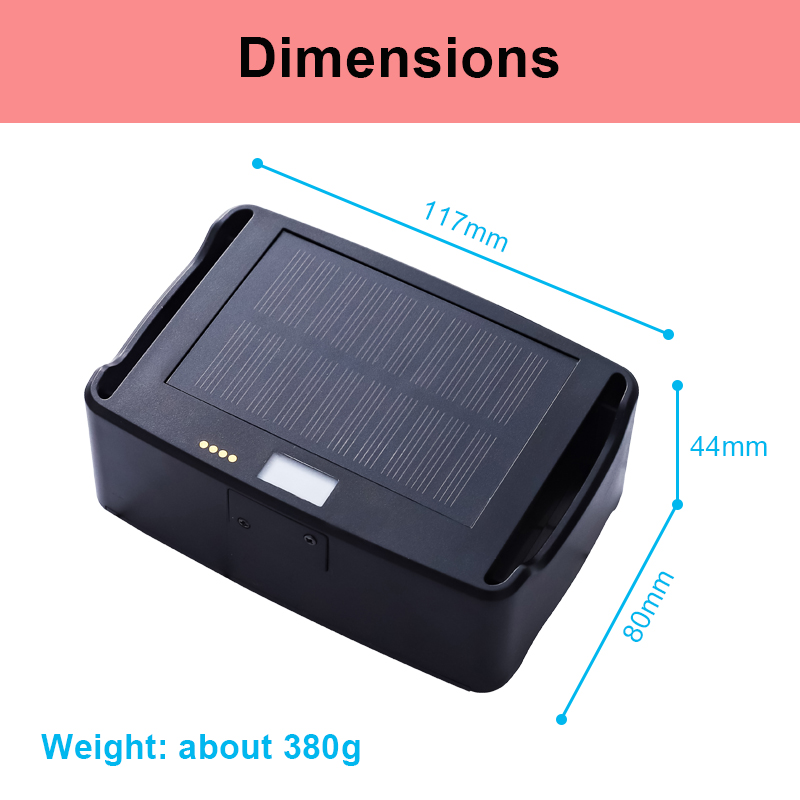 เครื่องติดตามสัตว์ GPS รุ่น G5 - Animal Gps Tracker 4G Solar บทวิจารณ์และราคา