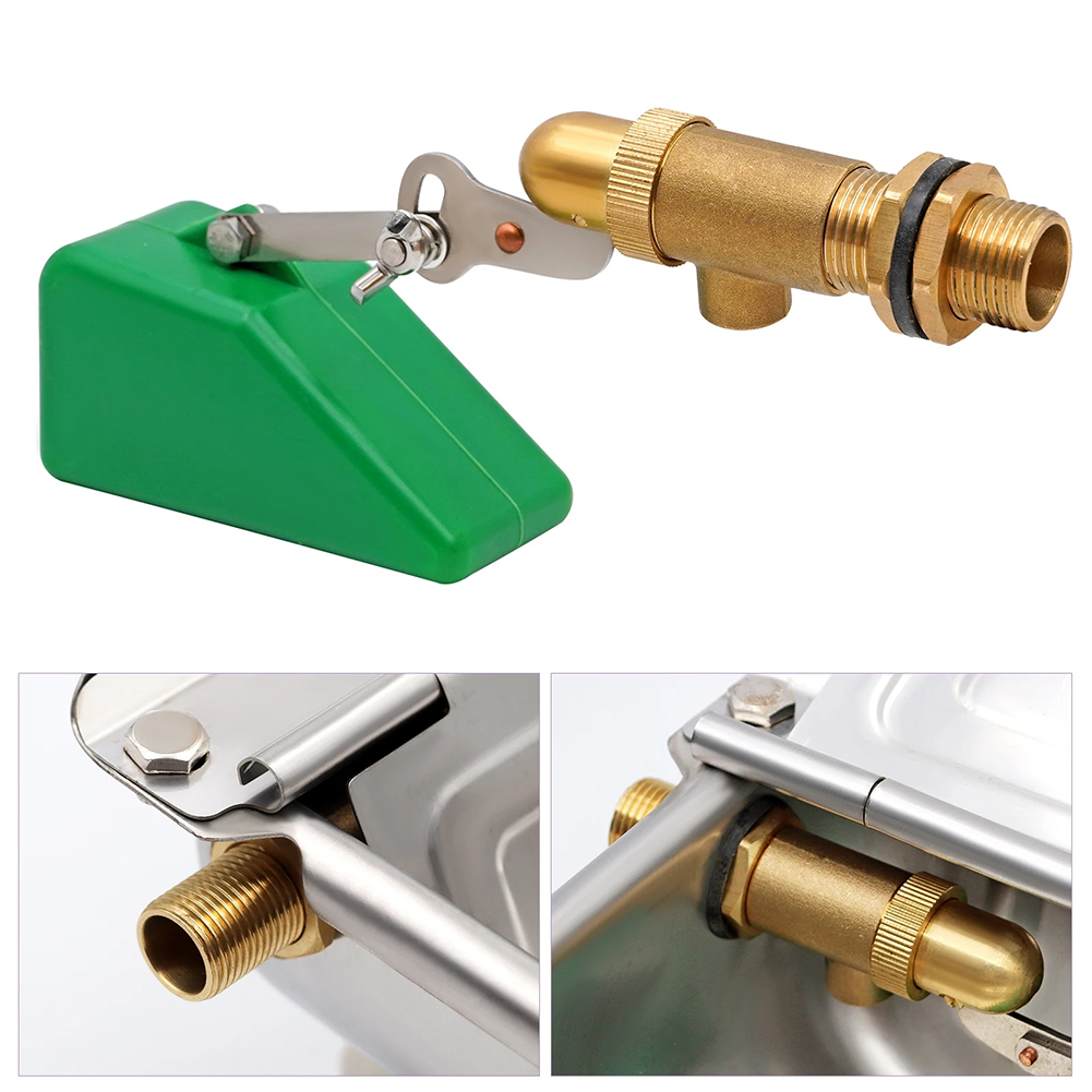วาล์วลูกลอยทองเหลืองขนาด 1/2 น - Livestock Water Trough Float Valve บทวิจารณ์และราคา