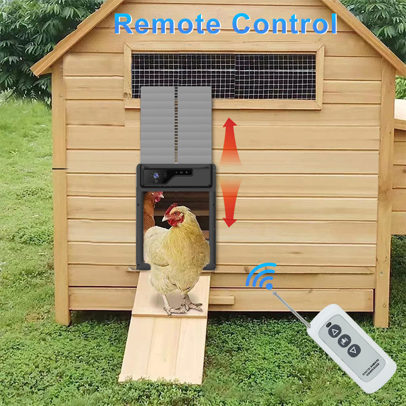 ประตูเปิด-ปิดเล้าไก่แบบอัตโนมั - Automatic Chicken Door Opener Solar บทวิจารณ์และราคา