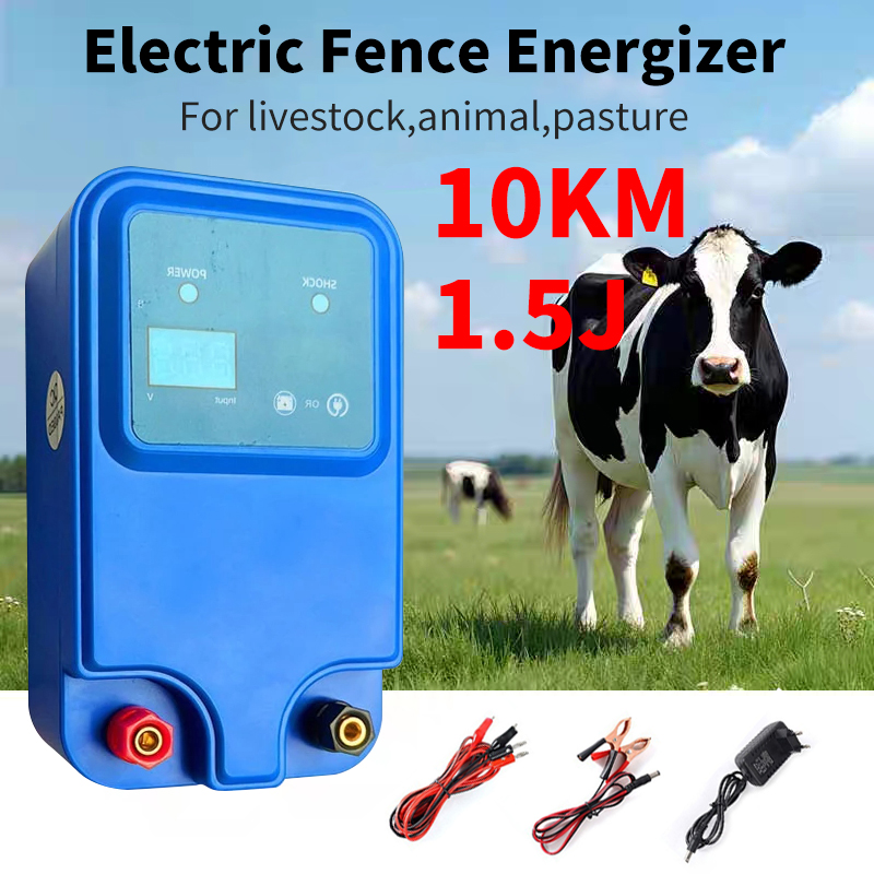 เครื่องควบคุมรั้วไฟฟ้า 10 กม.  - Livestock Fence Energizer 12V บทวิจารณ์และราคา