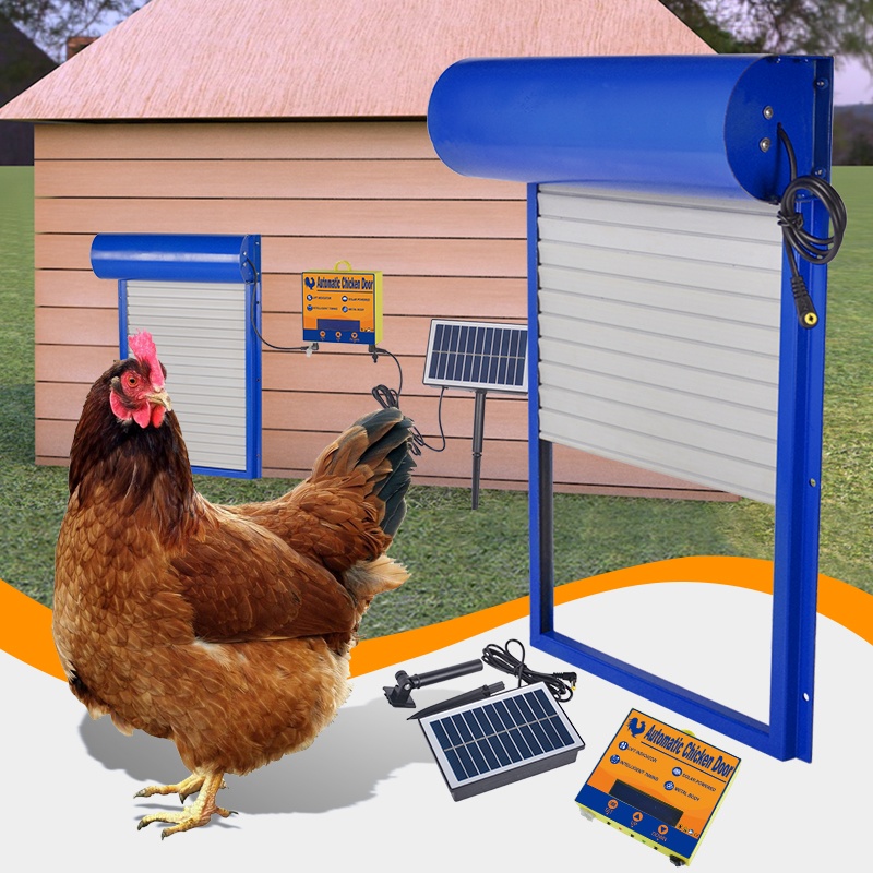 ประตูโรงเรือนไก่แบบอัตโนมัติพร - Automatic Chicken Door Opener Solar บทวิจารณ์และราคา