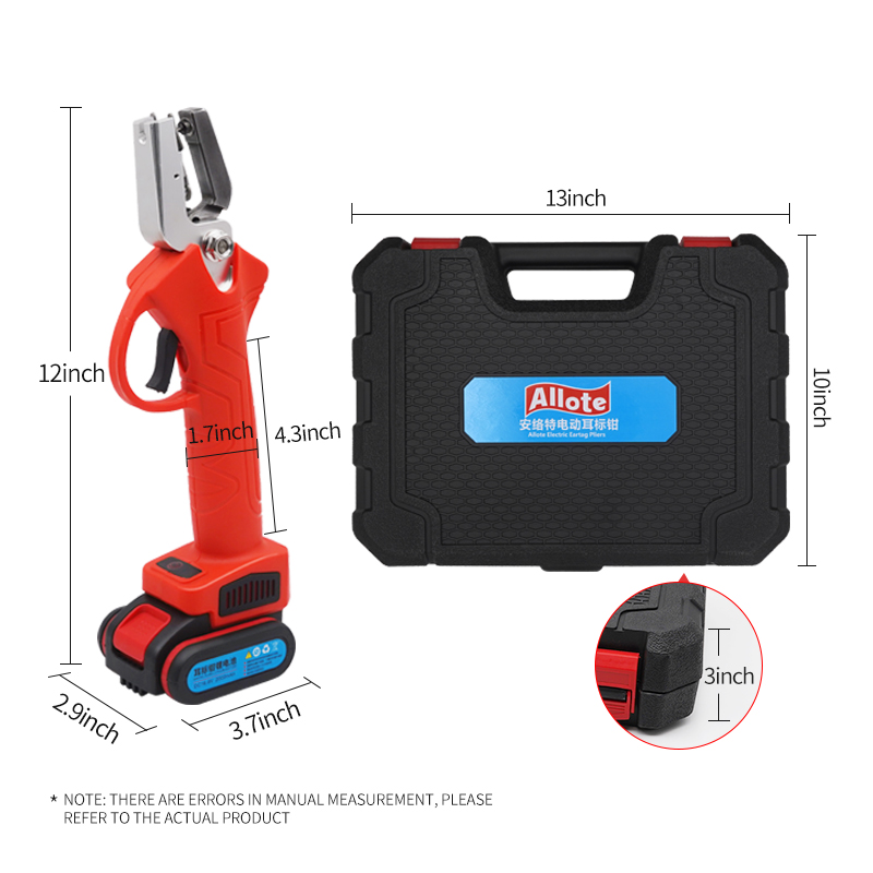 เครื่องมือติดแท็กหูไฟฟ้าอัตโนม - Cattle Ear Tag Applicator บทวิจารณ์และราคา
