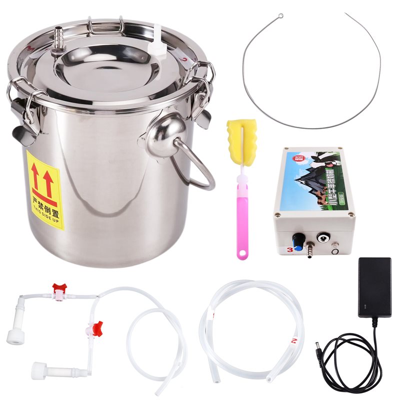 เครื่องรีดนมแบบสุญญากาศ 3 ลิตร - Goat Milking Machine Portable บทวิจารณ์และราคา