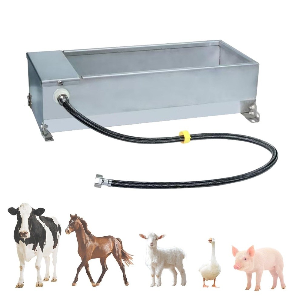 รางน้ำสำหรับปศุสัตว์แบบอัตโนมั - Livestock Water Trough Float Valve บทวิจารณ์และราคา