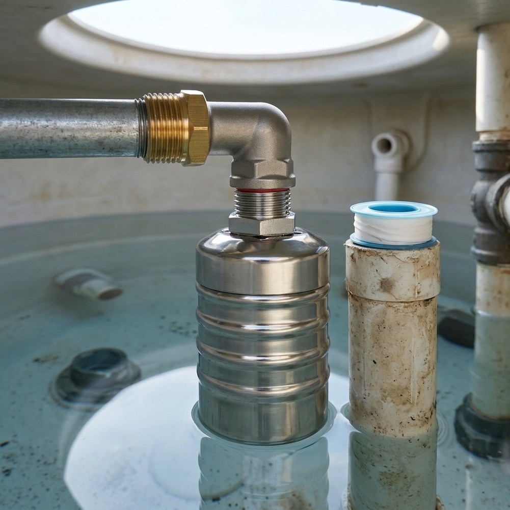 สำหรับรางน้ำสำหรับปศุสัตว์ ตัว - Livestock Water Trough Float Valve บทวิจารณ์และราคา