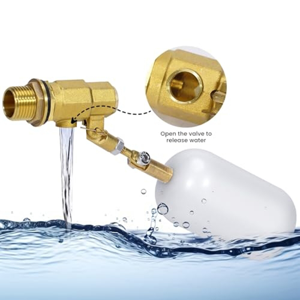 วาล์วน้ำแบบลูกลอยขนาด 1/2 นิ้ว - Livestock Water Trough Float Valve บทวิจารณ์และราคา