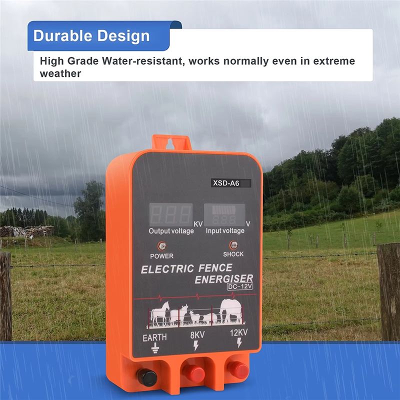 เครื่องจ่ายไฟรั้วไฟฟ้า AEE4-10 - Livestock Fence Energizer 12V บทวิจารณ์และราคา