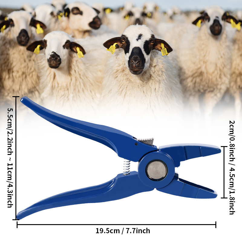 แท็กหูแกะแบบรวม 100 ชิ้น/คีมติ - Cattle Ear Tag Applicator บทวิจารณ์และราคา