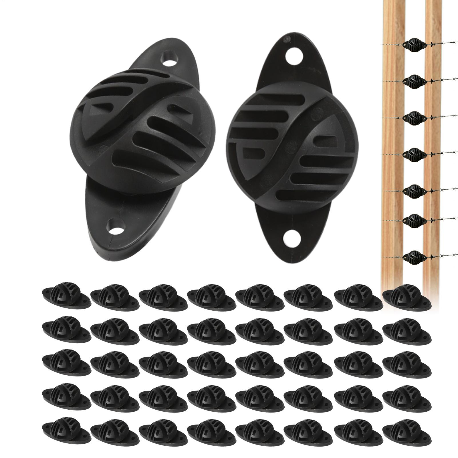 ฉนวนรั้วไฟฟ้า 100 ชิ้น อะไหล่เ - Electric Fence Insulator Post บทวิจารณ์และราคา