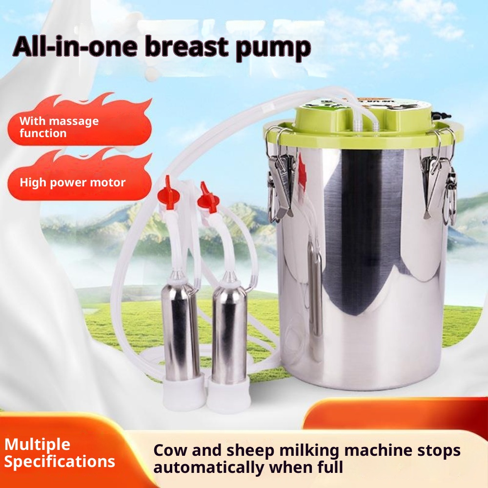 เครื่องรีดนมแบบรวม 8 ลิตร/12 ล - Goat Milking Machine Portable บทวิจารณ์และราคา