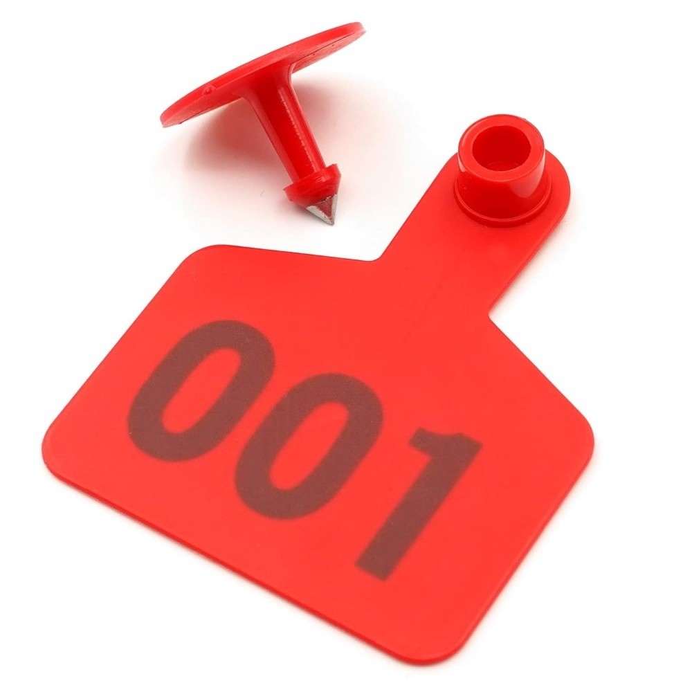 ป้ายหูวัว 100 ชิ้น หมายเลข 001 - Cattle Ear Tag Applicator บทวิจารณ์และราคา