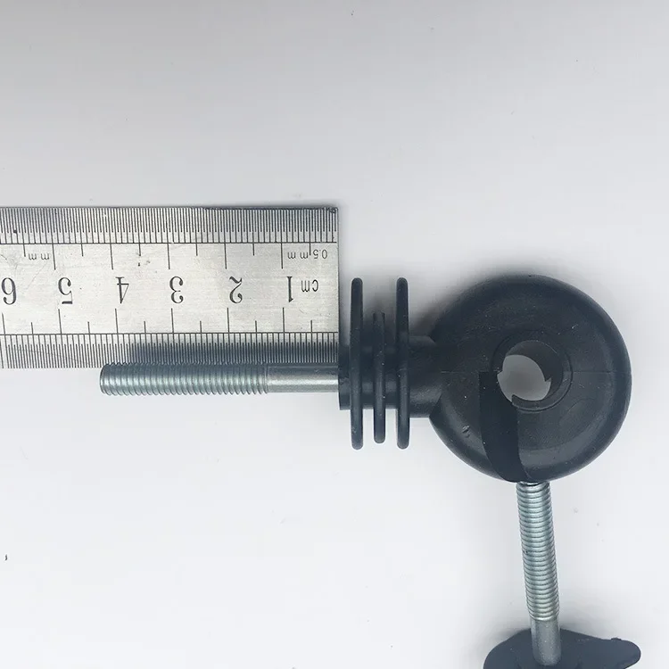 50 ชิ้น ฉนวนรั้วไฟฟ้าแบบขันเกล - Electric Fence Insulator Post บทวิจารณ์และราคา