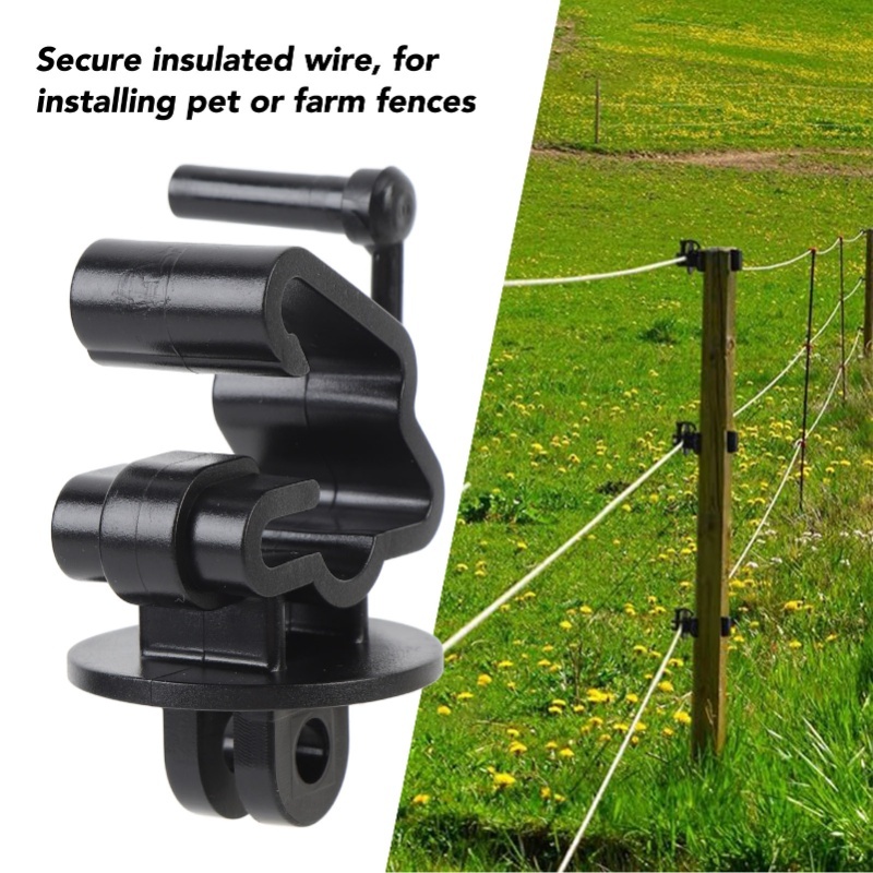 ฉนวนรั้วไฟฟ้าแบบ T จำนวน 25 ชิ - Electric Fence Insulator Post บทวิจารณ์และราคา