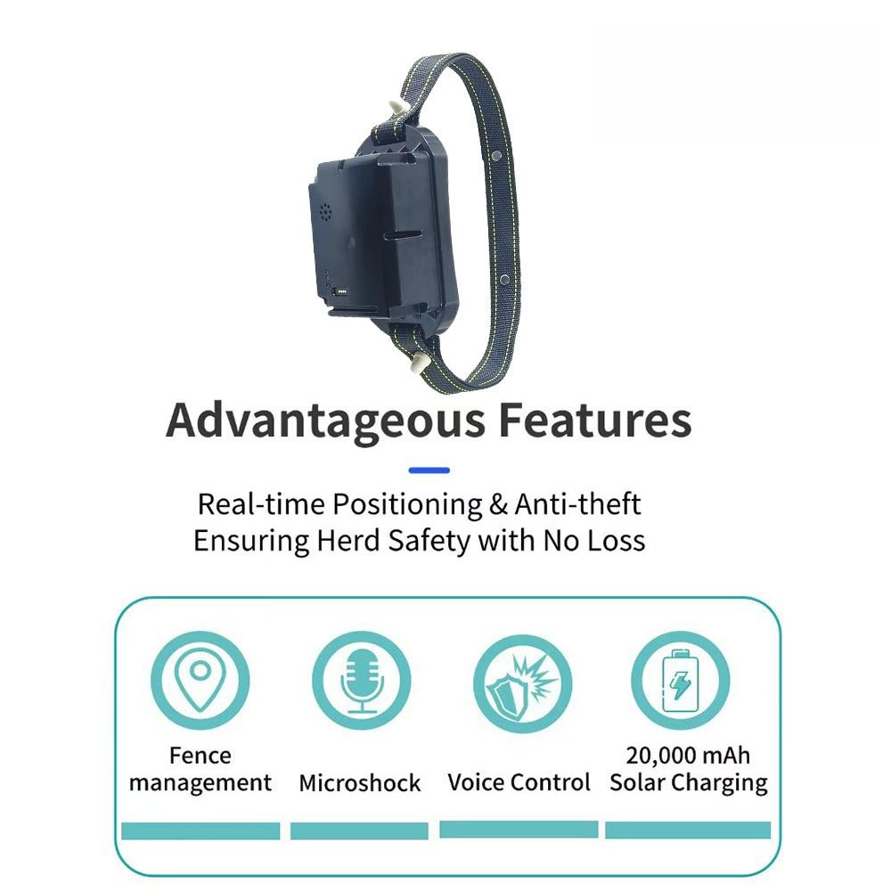 เครื่องติดตามสัตว์แบบเสียงแจ้ง - Gps Tracker Cattle Collar บทวิจารณ์และราคา