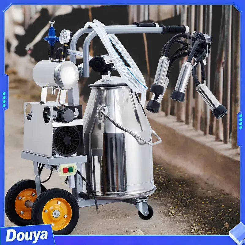 เครื่องรีดนมไฟฟ้าสำหรับวัวและแ - Goat Milking Machine Portable บทวิจารณ์และราคา