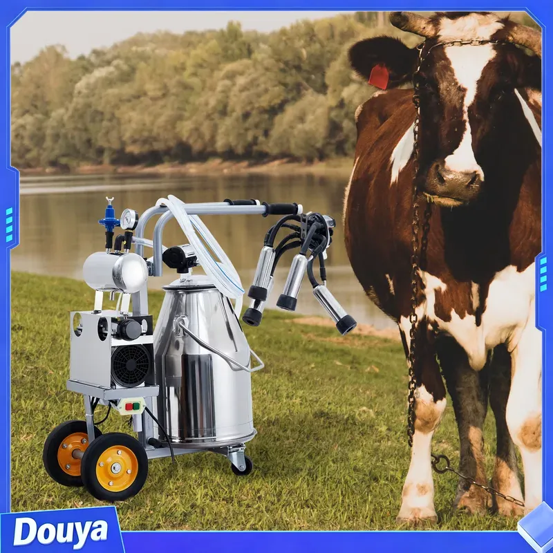 เครื่องรีดนมไฟฟ้าสำหรับวัวและแ - Goat Milking Machine Portable บทวิจารณ์และราคา