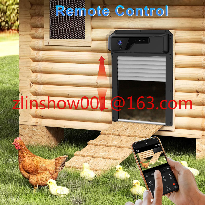 ที่เปิดประตูเล้าไก่ควบคุมระยะไ - Automatic Chicken Door Opener Solar บทวิจารณ์และราคา