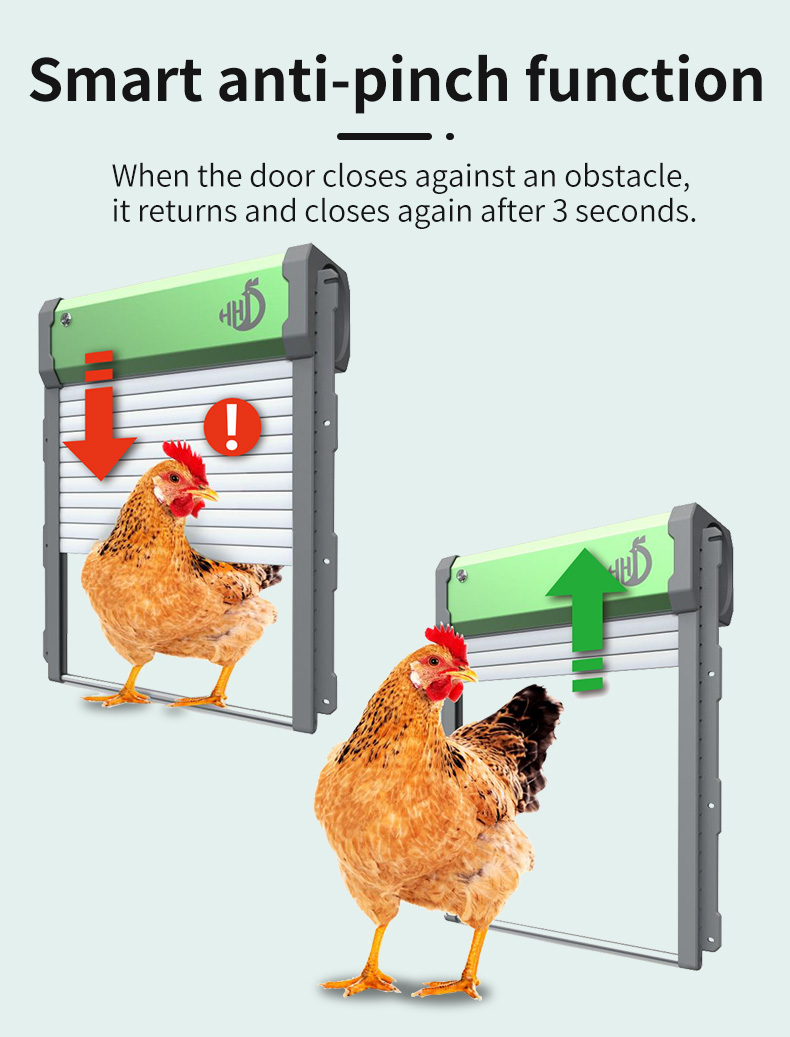 HHD ประตูเล้าไก่แบบเปิด-ปิดอัต - Automatic Chicken Door Opener Solar บทวิจารณ์และราคา