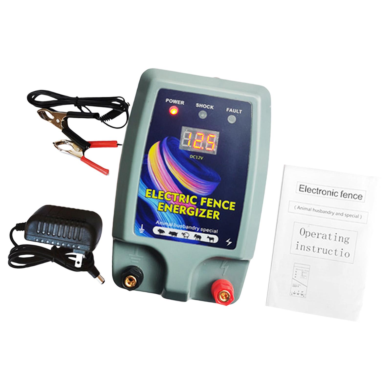 เครื่องกระตุ้นไฟฟ้าสำหรับรั้วไ - Livestock Fence Energizer 12V บทวิจารณ์และราคา