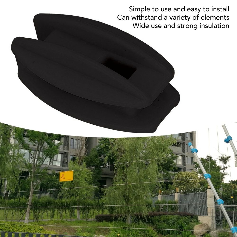 ฉนวนรั้วไฟฟ้าวัสดุ ABS 20 ชิ้น - Electric Fence Insulator Post บทวิจารณ์และราคา