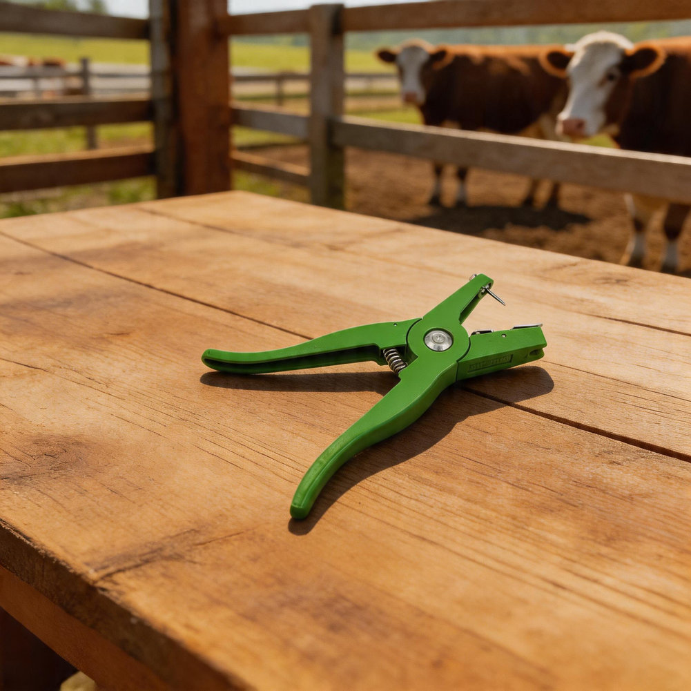 คีมติดแท็กหูสัตว์ 24 ซม. อลูมิ - Cattle Ear Tag Applicator บทวิจารณ์และราคา