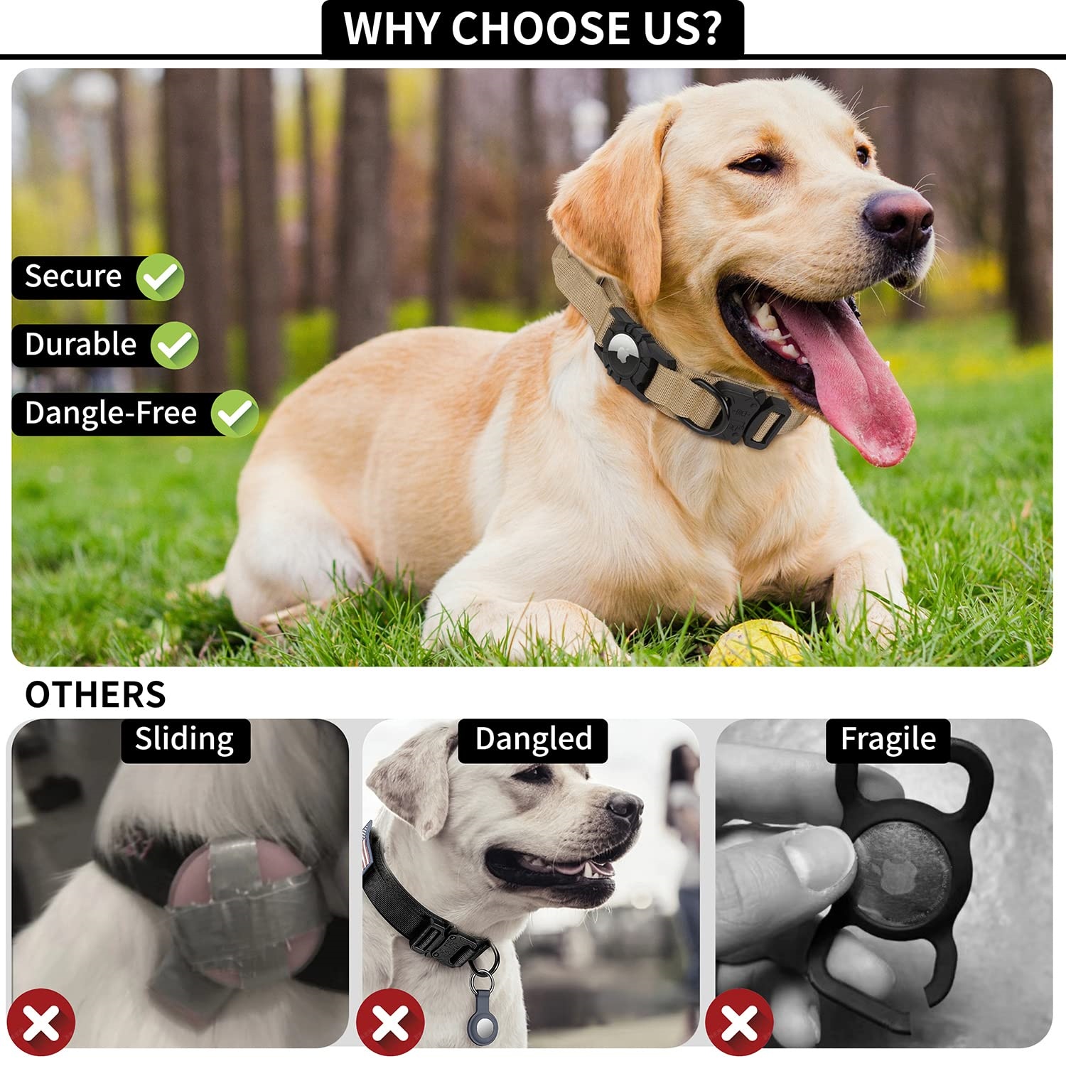 ปลอกคอสุนัขแบบยุทธวิธีพร้อมที่ - Gps Tracker Cattle Collar บทวิจารณ์และราคา