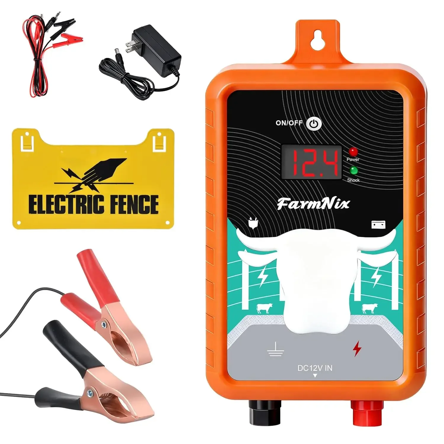 เครื่องจ่ายไฟรั้วไฟฟ้า 15 ไมล์ - Livestock Fence Energizer 12V บทวิจารณ์และราคา