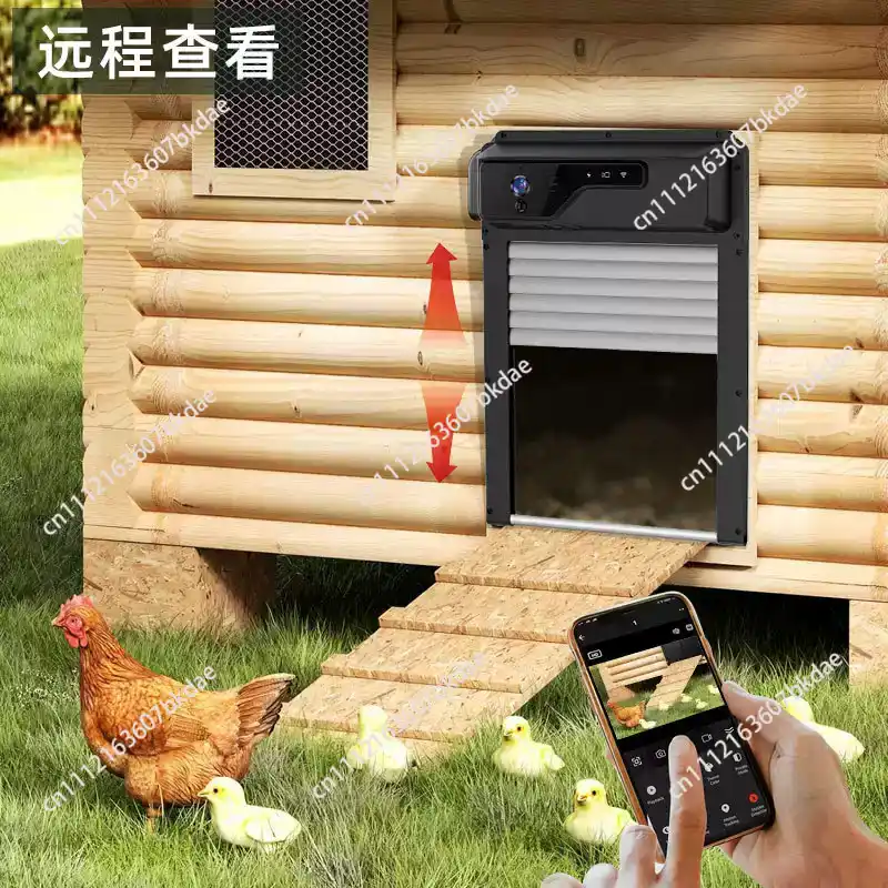 ระบบเปิด-ปิดประตูเล้าไก่แบบอัต - Automatic Chicken Door Opener Solar บทวิจารณ์และราคา
