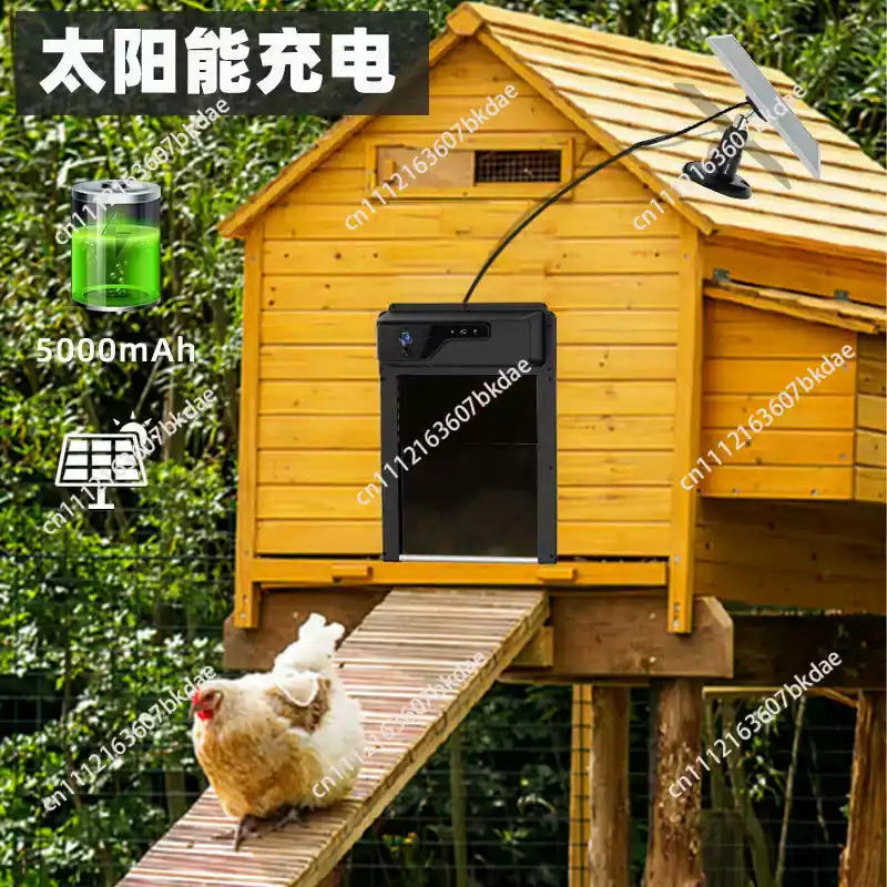 ระบบเปิด-ปิดประตูเล้าไก่แบบอัต - Automatic Chicken Door Opener Solar บทวิจารณ์และราคา