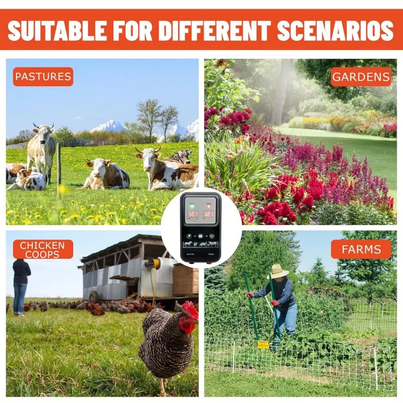 เครื่องจ่ายไฟฟ้าสำหรับรั้วไฟฟ้ - Livestock Fence Energizer 12V บทวิจารณ์และราคา