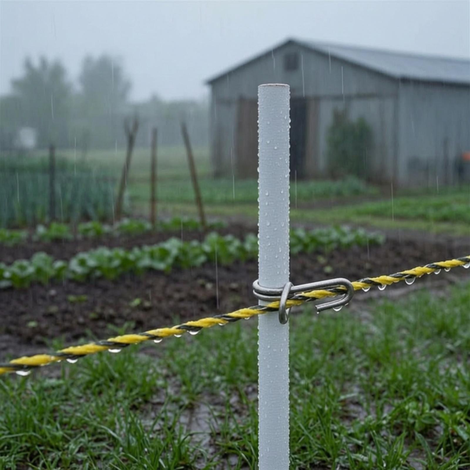 คลิปยึดฉนวนสำหรับลวดรั้วไฟฟ้า  - Electric Fence Insulator Post บทวิจารณ์และราคา