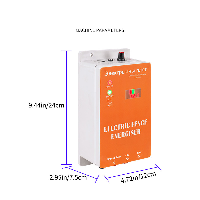 เครื่องควบคุมแรงดันไฟฟ้าสูงสำห - Livestock Fence Energizer 12V บทวิจารณ์และราคา