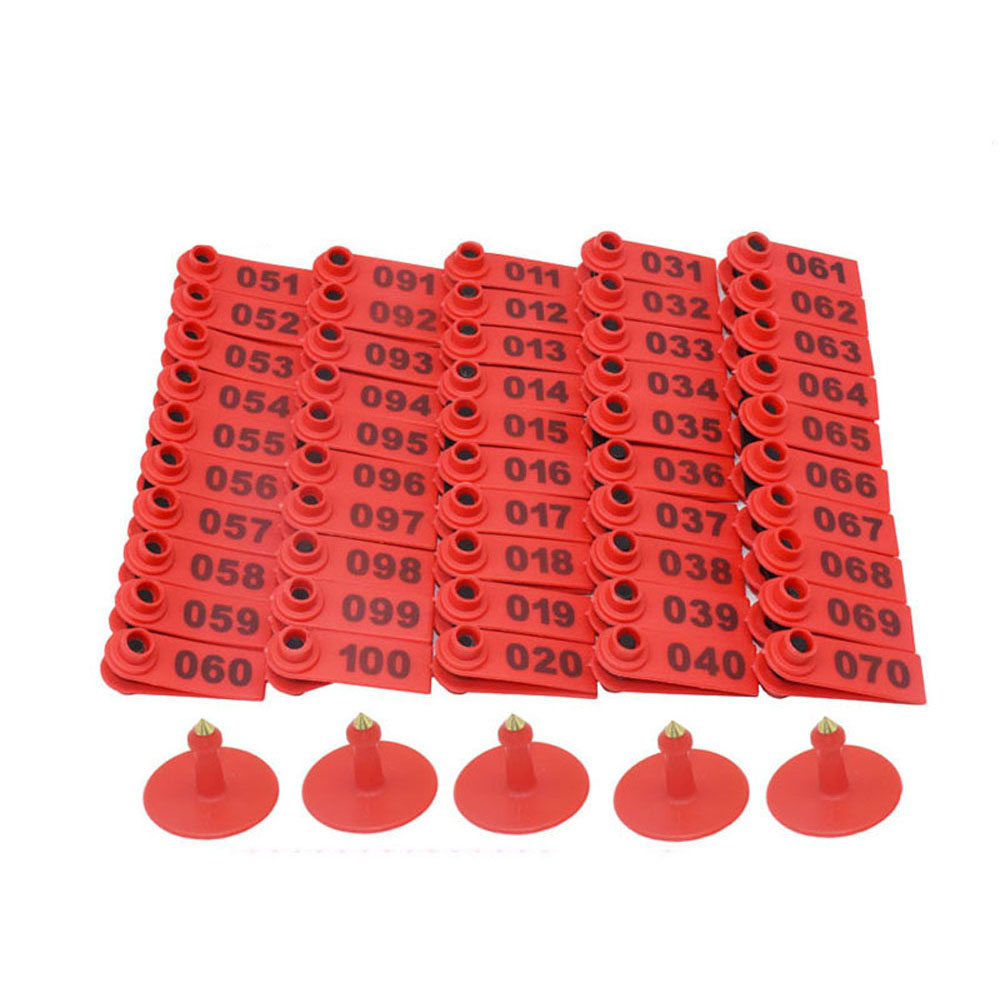 เบอร์001-100การ์ดแท็กหูแกะปศุส - Cattle Ear Tag Applicator บทวิจารณ์และราคา