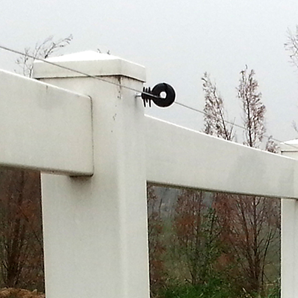 50 ชิ้นรั้วไฟฟ้าฉนวนทนทานสกรูโ - Electric Fence Insulator Post บทวิจารณ์และราคา